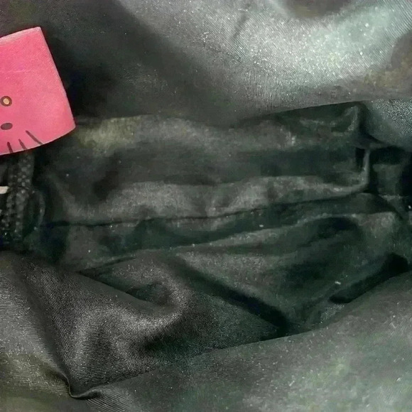 Rare Hello Kitty gold, silver and black pouch bag - Picture 4 of 6